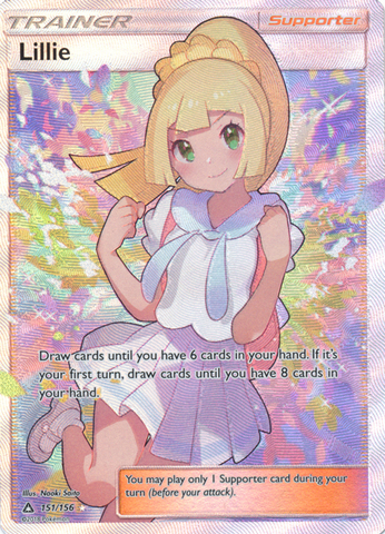 Lillie 151 156 Full Art Ultra Rare Pokemon Singles SM5 Ultra