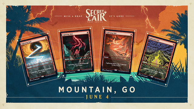 Secret Lair Summer Super Drop Mountain Go Magic Products Magic