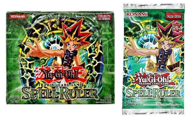 Th Anniversary Spell Ruler Booster Box Yu Gi Oh Products Yu Gi