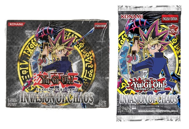 Th Anniversary Invasion Of Chaos Booster Box Yu Gi Oh Products