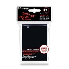 Ultra Pro Small Deck Protectors - Black (60ct)