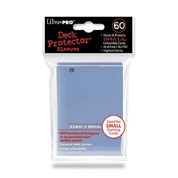 Ultra Pro Small Deck Protectors - Clear (60ct)