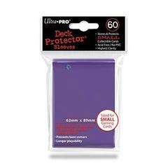 Ultra Pro 82971 Solid Small Deck Protector 60ct - Purple