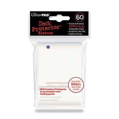 60ct White Small Deck Protectors