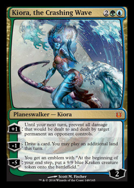Kiora, the Crashing Wave - Foil