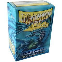 Dragon Shield Card Sleeves Box of 100 in Turquoise