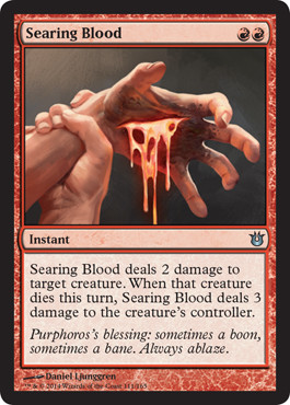 Searing Blood - Foil