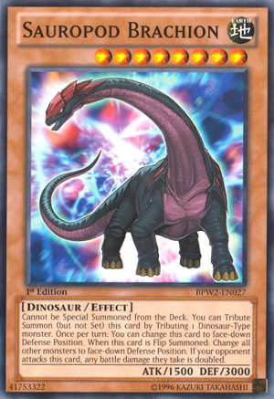 Sauropod Brachion - BPW2-EN027 - Common - 1st Edition