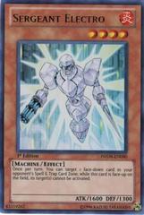 Sergeant Electro - BPW2-EN043 - Super Rare - 1st Edition