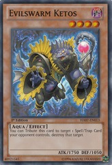 Evilswarm Ketos - BPW2-EN050 - Super Rare - 1st Edition