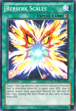 Berserk Scales - BPW2-EN078 - Common - 1st Edition