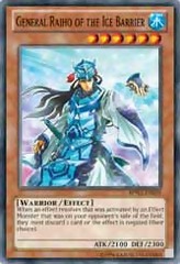 General Raiho of the Ice Barrier - BPW2-EN039 - Super Rare - 1st Edition