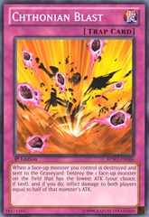 Chthonian Blast - BPW2-EN086 - Common - 1st Edition