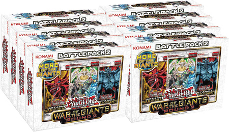 yugioh battle pack 2 war of the giants booster box 2: Round Display of 8 Kits - Yu-Gi-Oh! Products » Yu-Gi-Oh Special Editions draftable) collectors card Sealed Battle Pack 2: War