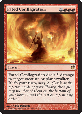 Fated Conflagration - Foil