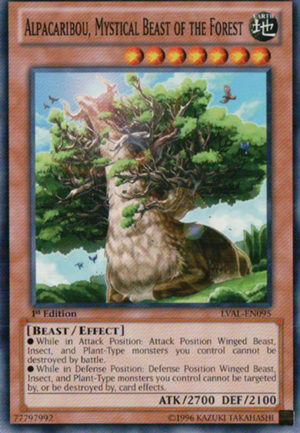 Alpacaribou, Bete Mystique de la Foret - LVAL-EN095 - Commun - 1ere edition // Legacy of the Valiant - LVAL
