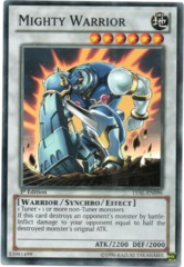 Mighty Warrior - LVAL-EN096 - Common - 1st Edition