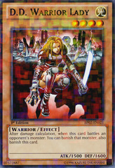 D.D. Warrior Lady - BP02-EN021 - Mosaic Rare - Unlimited Edition