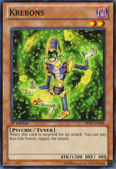 Krebons - BP02-EN068 - Rare - Unlimited Edition