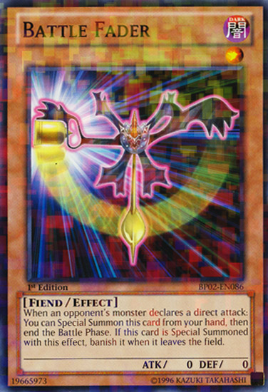 Battle Fader - BP02-EN086 - Mosaic Rare - Unlimited Edition