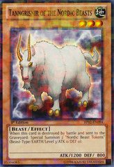 Tanngrisnir of the Nordic Beasts - BP02-EN094 - Mosaic Rare - Unlimited Edition