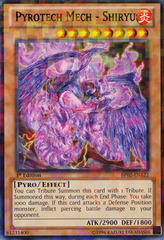 Pyrotech Mech - Shiryu - BP02-EN122 - Mosaic Rare - Unlimited Edition