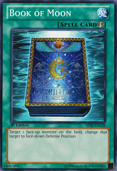 Book of Moon - BP02-EN138 - Common - Unlimited Edition