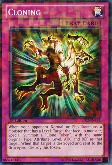 Cloning - BP02-EN191 - Mosaic Rare - Unlimited Edition