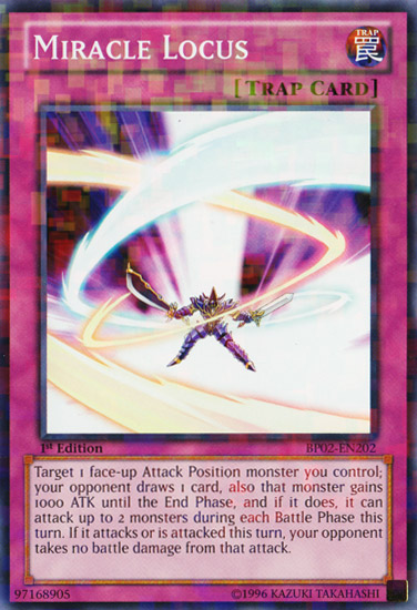 Miracle Locus - BP02-EN202 - Mosaic Rare - Unlimited Edition