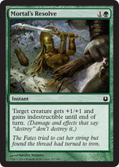 Mortal's Resolve - Foil