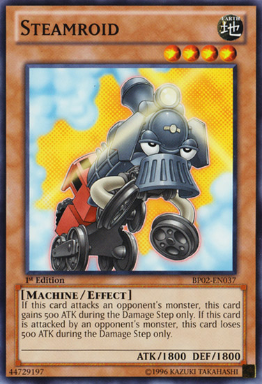 Steamroid - BP02-EN037 - Common - Unlimited Edition
