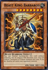 Beast King Barbaros - BP02-EN080 - Rare - Unlimited Edition