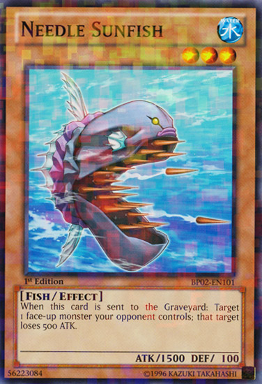 Needle Sunfish - BP02-EN101 - Mosaic Rare - Unlimited Edition