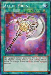 Axe of Fools - BP02-EN161 - Mosaic Rare - Unlimited Edition