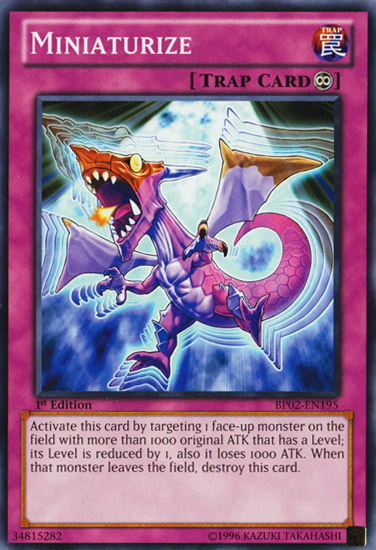 Miniaturize - BP02-EN195 - Common - Unlimited Edition