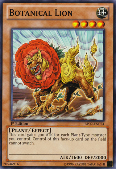 Botanical Lion - BP02-EN074 - Common - Unlimited Edition