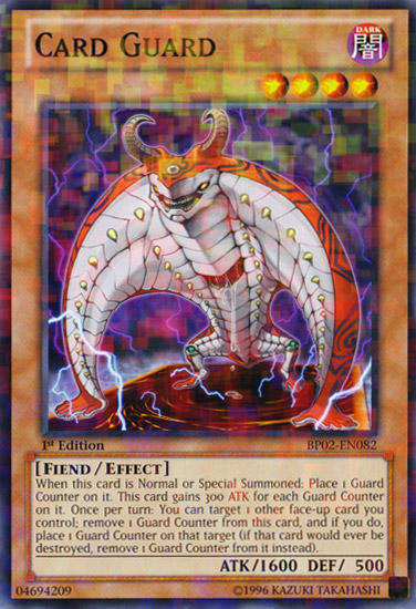 Card Guard - BP02-EN082 - Mosaic Rare - Unlimited Edition
