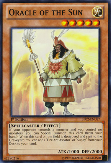 Oracle of the Sun - BP02-EN087 - Common - Unlimited Edition