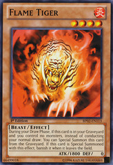 Flame Tiger - BP02-EN113 - Common - Unlimited Edition