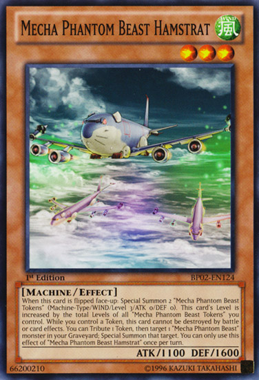 Mecha Phantom Beast Hamstrat - BP02-EN124 - Common - Unlimited Edition
