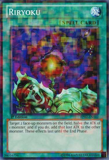Riryoku - BP02-EN142 - Mosaic Rare - Unlimited Edition
