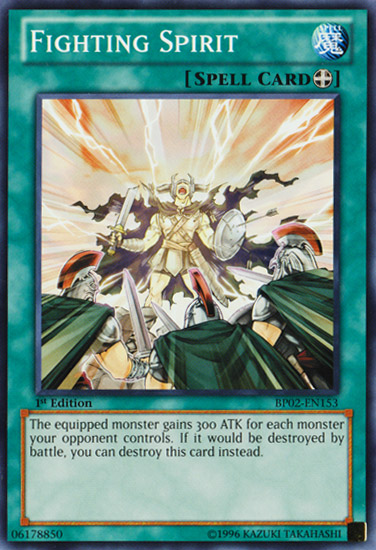 Fighting Spirit - BP02-EN153 - Common - Unlimited Edition
