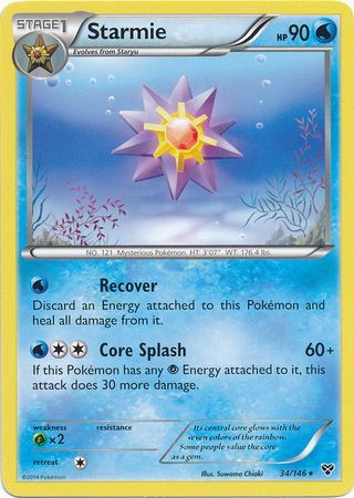 Starmie - 34/146 - Rare