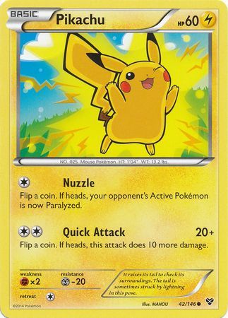 Pikachu - 42/146 - Common