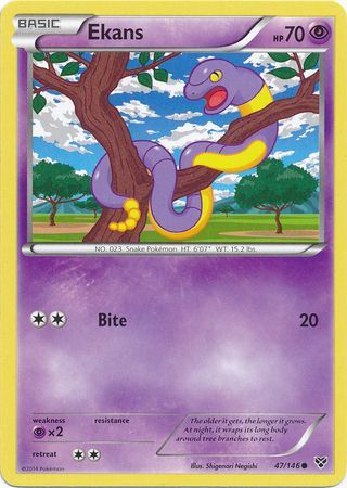 Ekans - 47/146 - Common