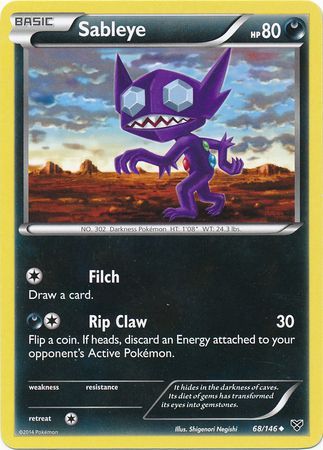 Sableye - 68/146 - Uncommon