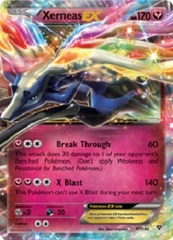 Xerneas-EX - 97/146 - Rare Holo EX