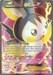 Emolga-EX - 143/146 - Full Art Ultra Rare