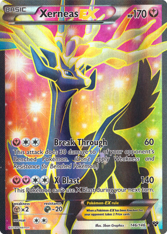 Xerneas-EX - 146/146 - Full Art EX