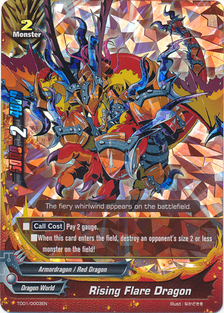 Rising Flare Dragon - TD01/0003EN - C Rising Flare Dragon - TD01/0003EN - C